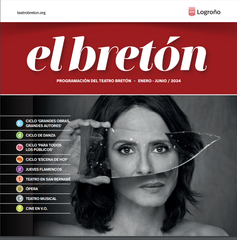 Portada de la revista enero-junio de 2024 del Teatro Breton