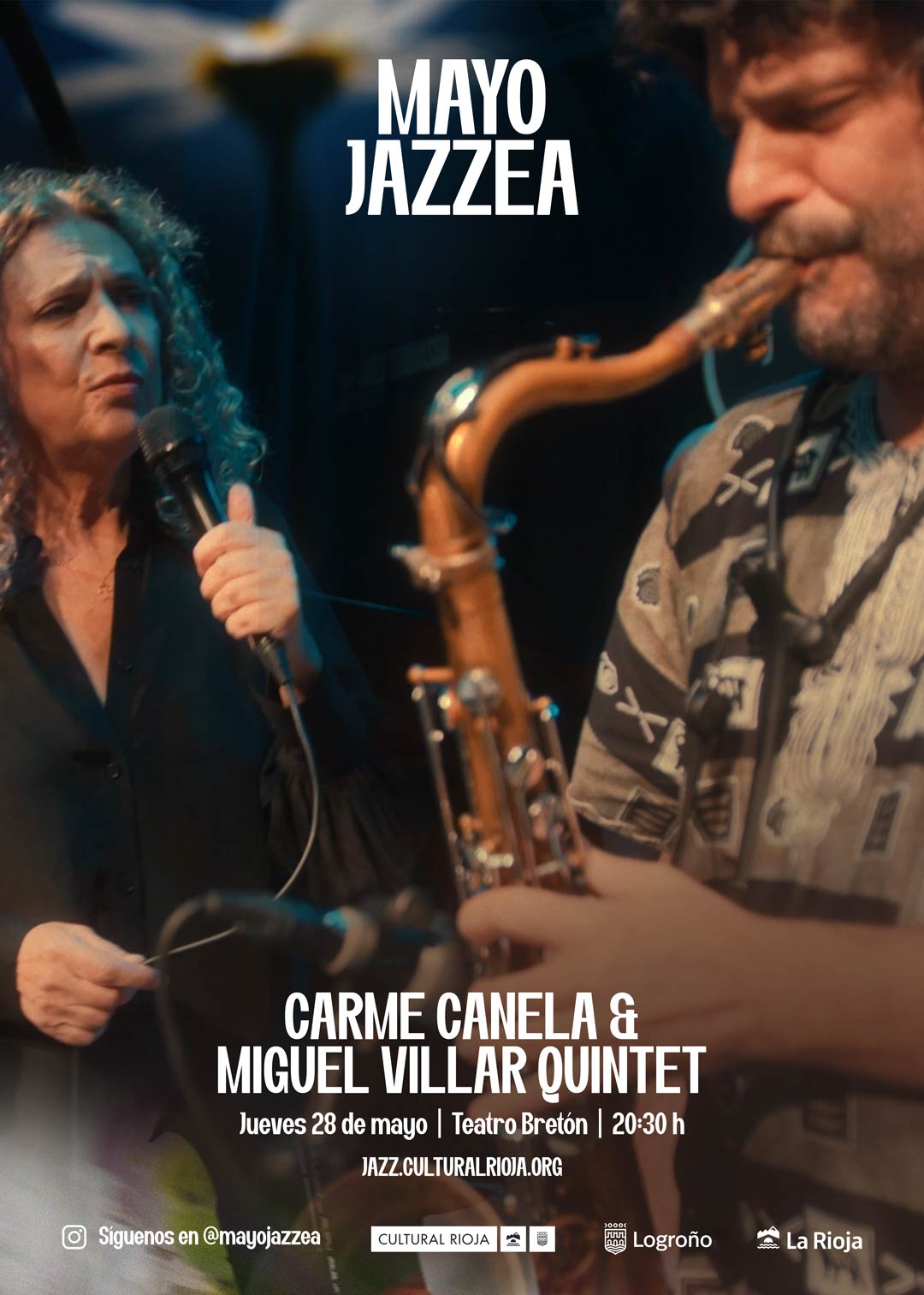 Imagen Carme Canela & Miguel Villar Quintet
